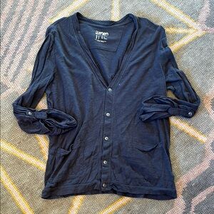 21men charcoal Cardigan - m